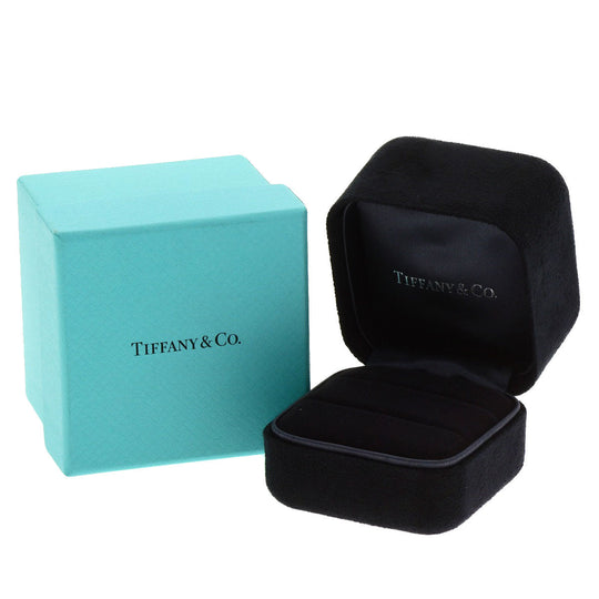 TIFFANY&Co. Ring K18PG , PT950 gold Solitaire diamond Women Used Authentic
