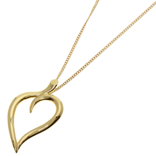 TIFFANY&Co. Necklace 18K Yellow Gold gold elsa peretti leaf Women Used Authentic