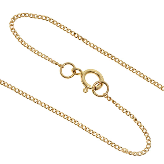 TIFFANY&Co. Necklace 18K Yellow Gold gold elsa peretti leaf Women Used Authentic