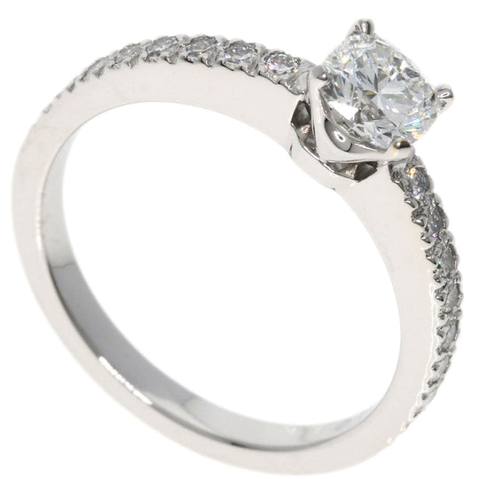 TIFFANY&Co. Ring PT950 Silver Solitaire diamond