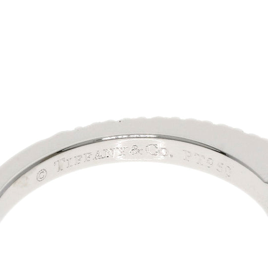 TIFFANY&Co. Ring PT950 Silver Solitaire diamond