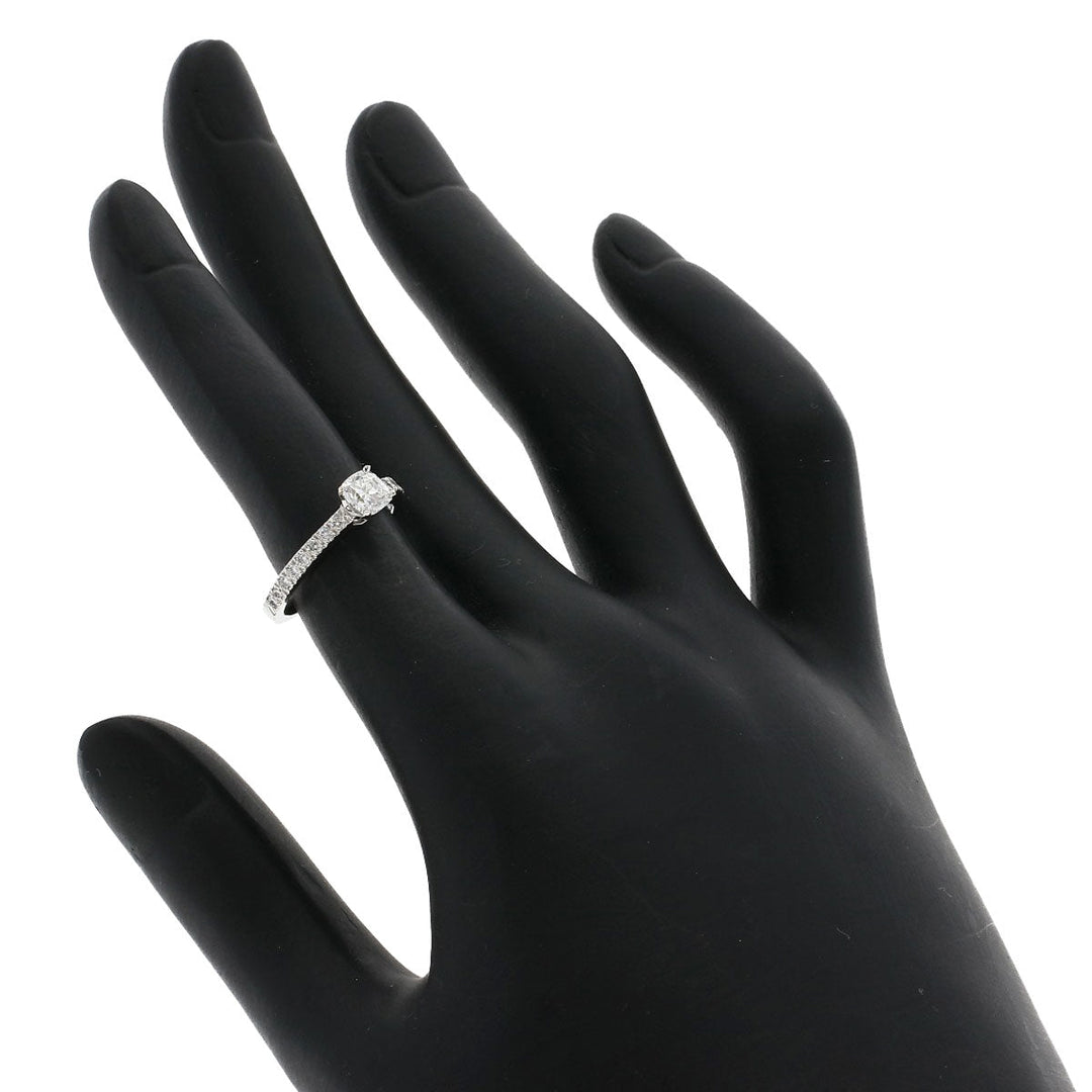 TIFFANY&Co. Ring PT950 Silver Solitaire diamond