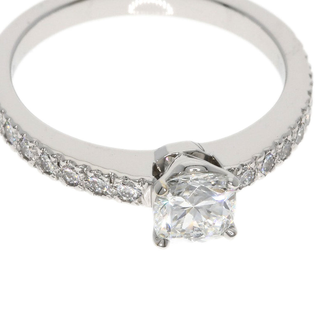 TIFFANY&Co. Ring PT950 Silver Solitaire diamond
