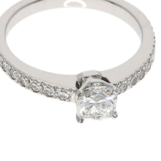 TIFFANY&Co. Ring PT950 Silver Solitaire diamond