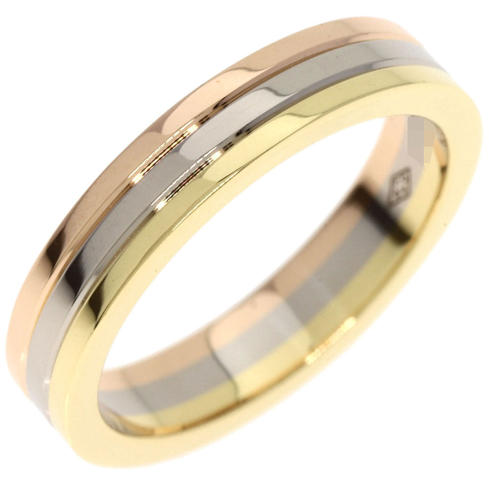 CARTIER Ring 18K Yellow Gold gold Three colors # 47