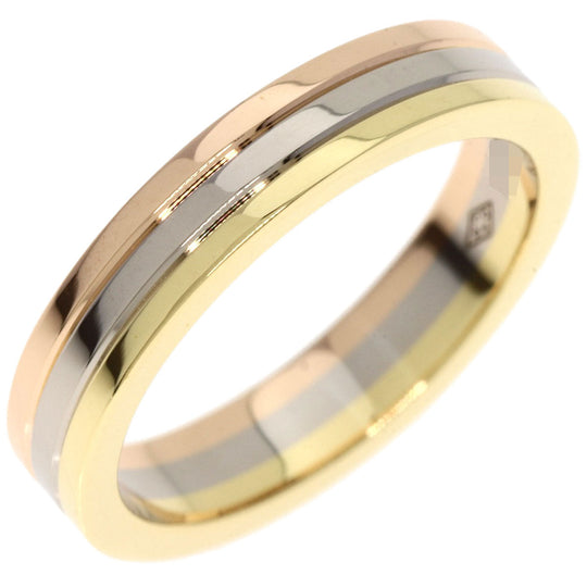 CARTIER Ring 18K Yellow Gold gold Three colors # 47