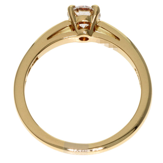 BVLGARI Ring 18K Yellow Gold gold Rome Amor Diamond Women Used Authentic