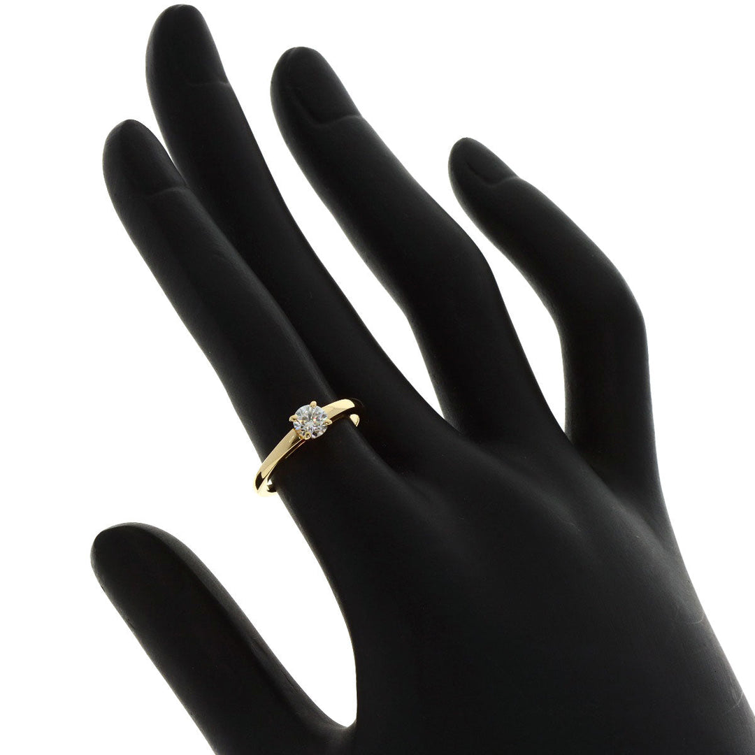 BVLGARI Ring 18K Yellow Gold gold Rome Amor Diamond Women Used Authentic