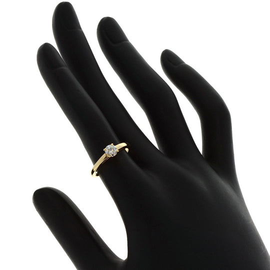 BVLGARI Ring 18K Yellow Gold gold Rome Amor Diamond Women Used Authentic