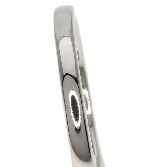BVLGARI Ring PT950 Silver Teddy Cata Venice Diamond