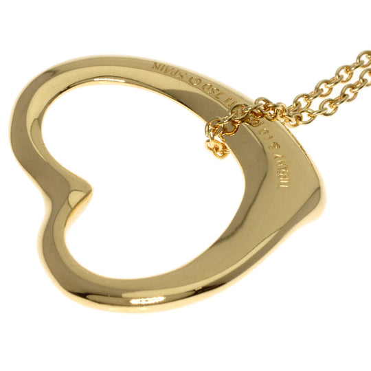 TIFFANY&Co. Necklace 18K Yellow Gold gold Open heart