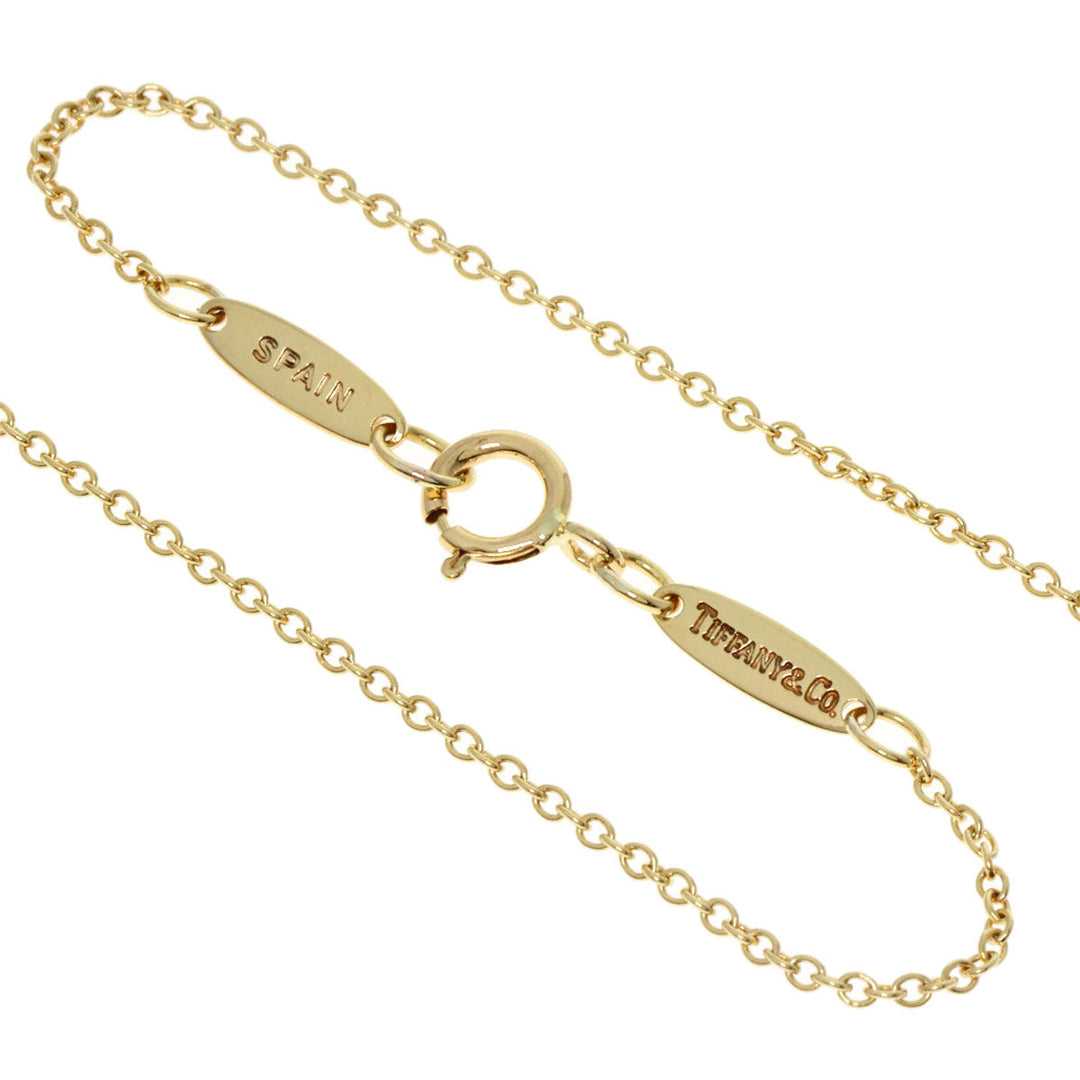 TIFFANY&Co. Necklace 18K Yellow Gold gold Open heart Women Used Authentic
