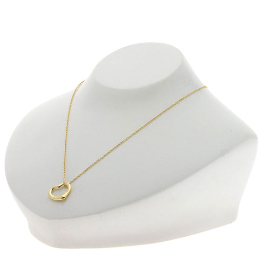 TIFFANY&Co. Necklace 18K Yellow Gold gold Open heart Women Used Authentic