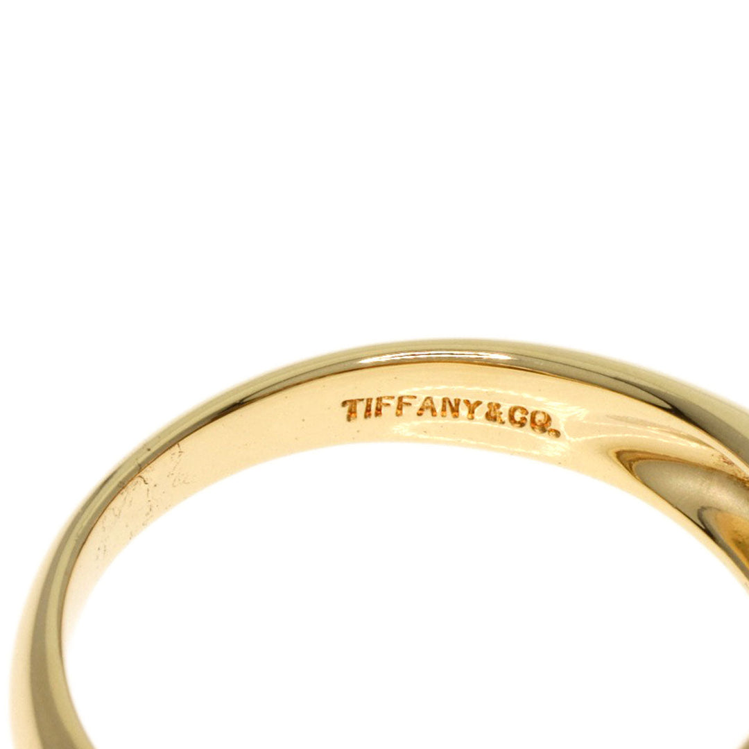 TIFFANY&Co. Ring 18K Yellow Gold gold Heart pave diamond Women Used Authentic