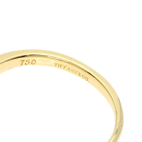 TIFFANY&Co. Ring 18K Yellow Gold gold Curved band 1P diamond