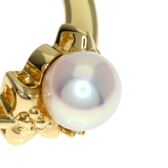 MIKIMOTO Ring 18K Yellow Gold gold Pearl pearl diamond