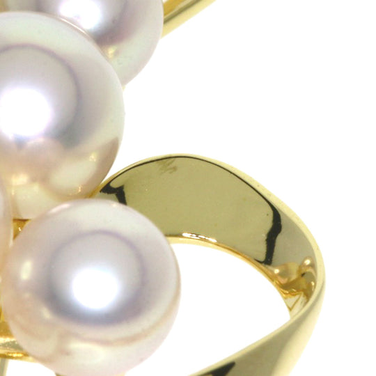 MIKIMOTO Brooch 18K Yellow Gold gold Pearl
