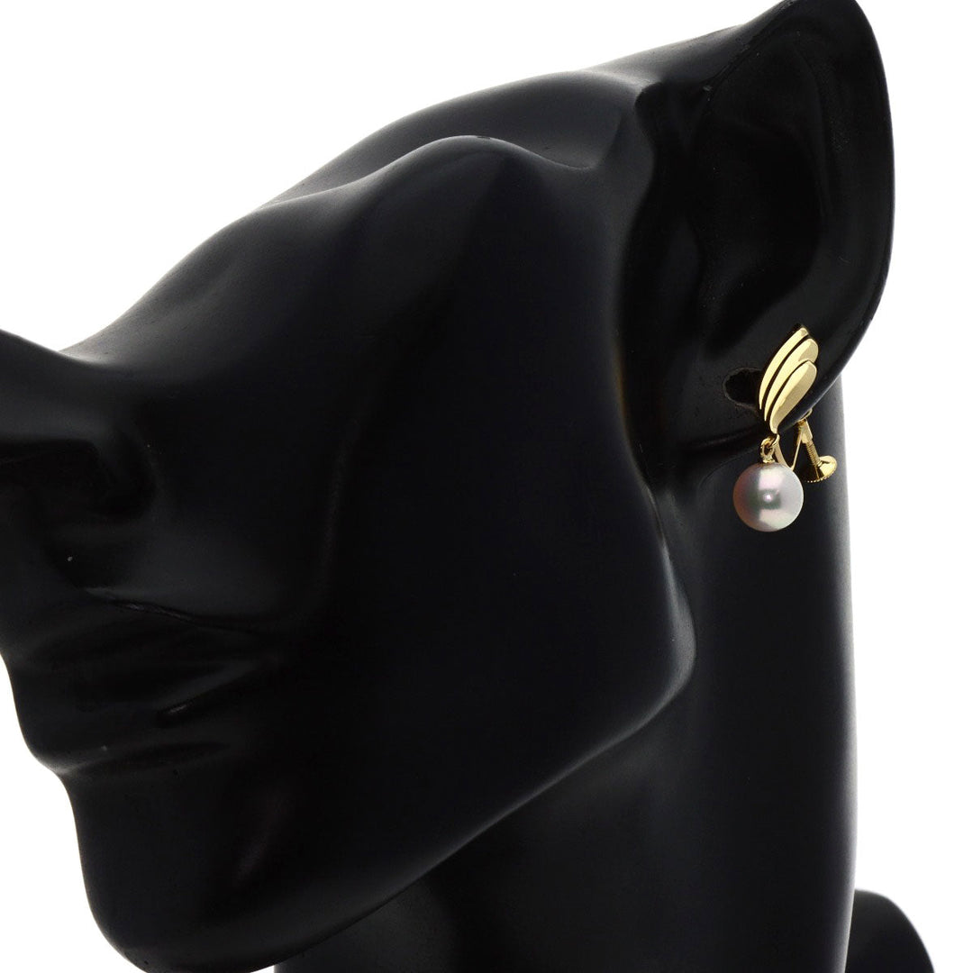 MIKIMOTO Earring 18K Yellow Gold gold Pearl