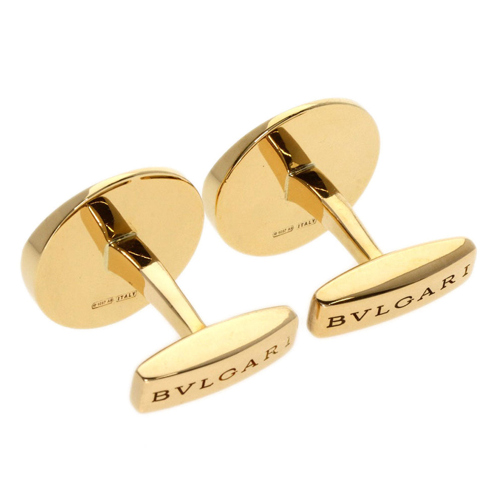 BVLGARI cuffs 18K Yellow Gold gold Bulgari Bulgari Diamond mens Used Authentic