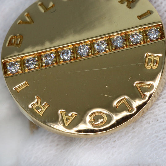BVLGARI cuffs 18K Yellow Gold gold Bulgari Bulgari Diamond mens Used Authentic