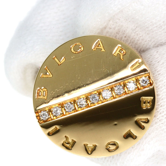 BVLGARI cuffs 18K Yellow Gold gold Bulgari Bulgari Diamond mens Used Authentic