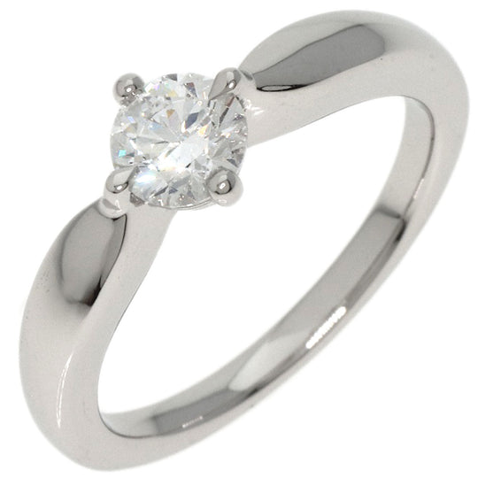 BVLGARI Ring PT950 Silver Dedicata a Venice Diamond