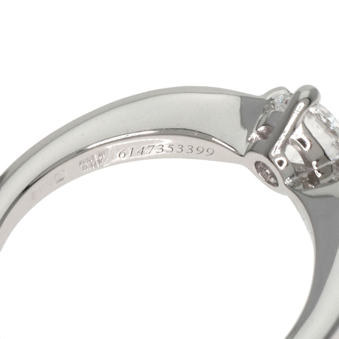 BVLGARI Ring PT950 Silver Dedicata a Venice Diamond