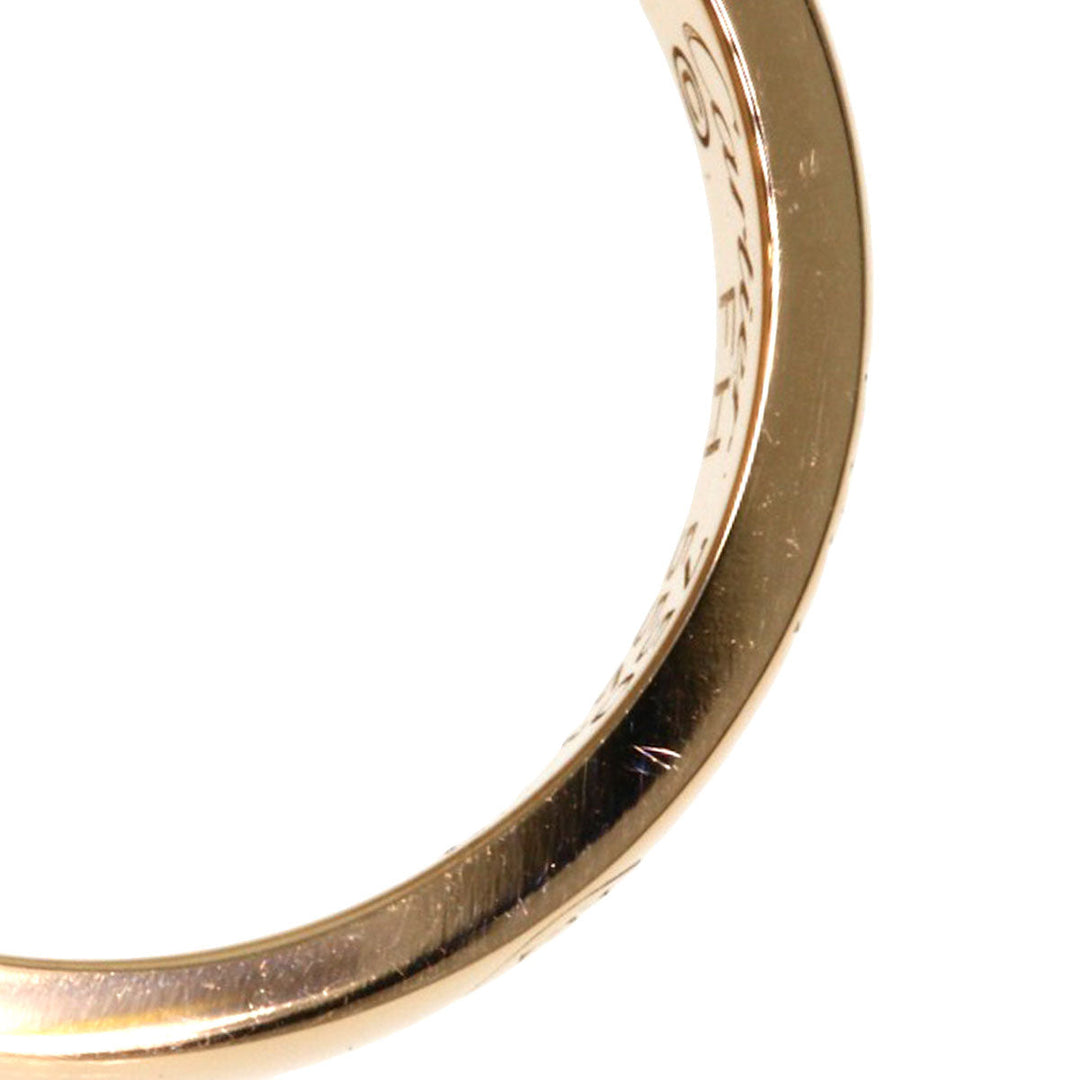CARTIER Ring 18K Pink Gold gold Happy Birthday #48 Women Used Authentic