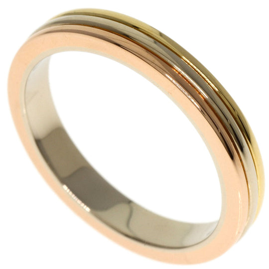 CARTIER Ring 18K Yellow Gold gold Three colors # 48