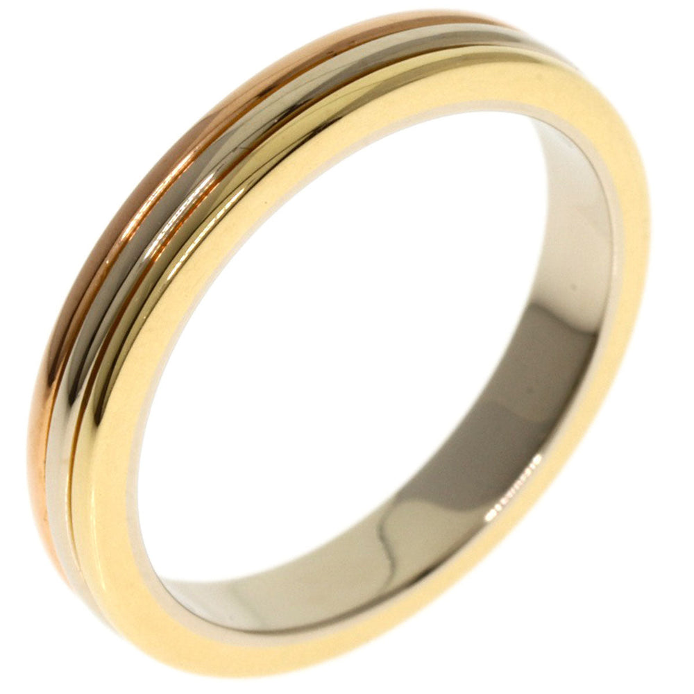CARTIER Ring 18K Yellow Gold gold Three colors # 48