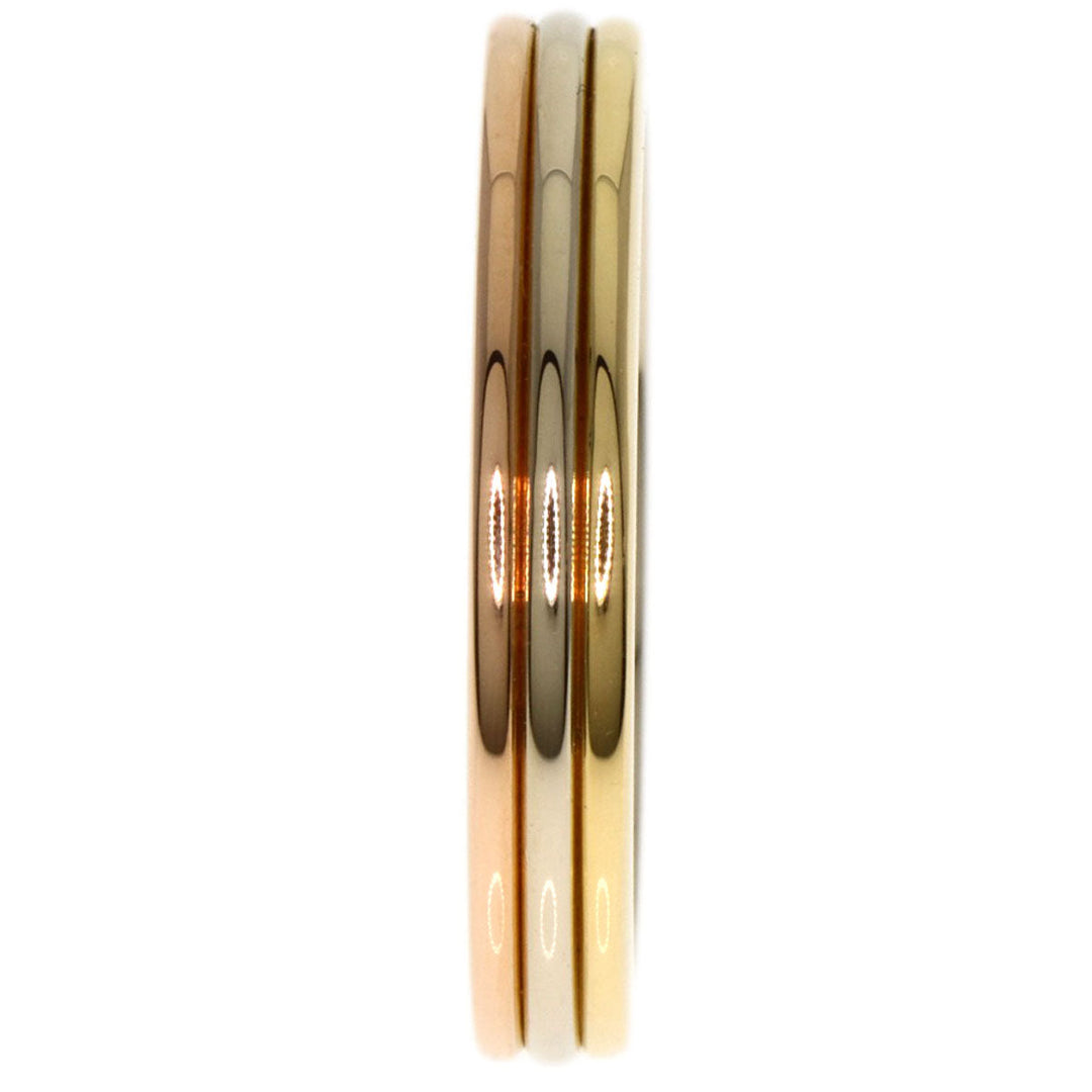 CARTIER Ring 18K Yellow Gold gold Three colors # 48
