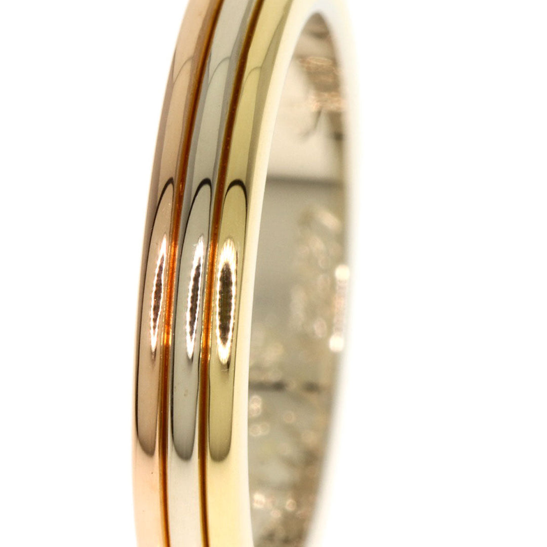 CARTIER Ring 18K Yellow Gold gold Three colors # 48