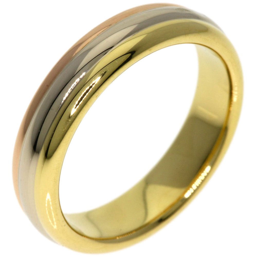 CARTIER Ring K18YG , K18WG , K18PG gold Three colors # 49 Women Used Authentic