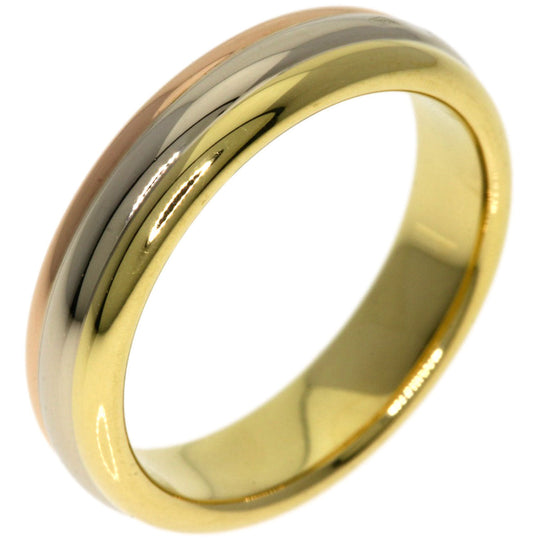 CARTIER Ring K18YG , K18WG , K18PG gold Three colors # 49 Women Used Authentic