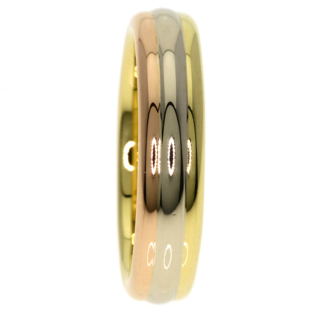 CARTIER Ring K18YG , K18WG , K18PG gold Three colors # 49 Women Used Authentic