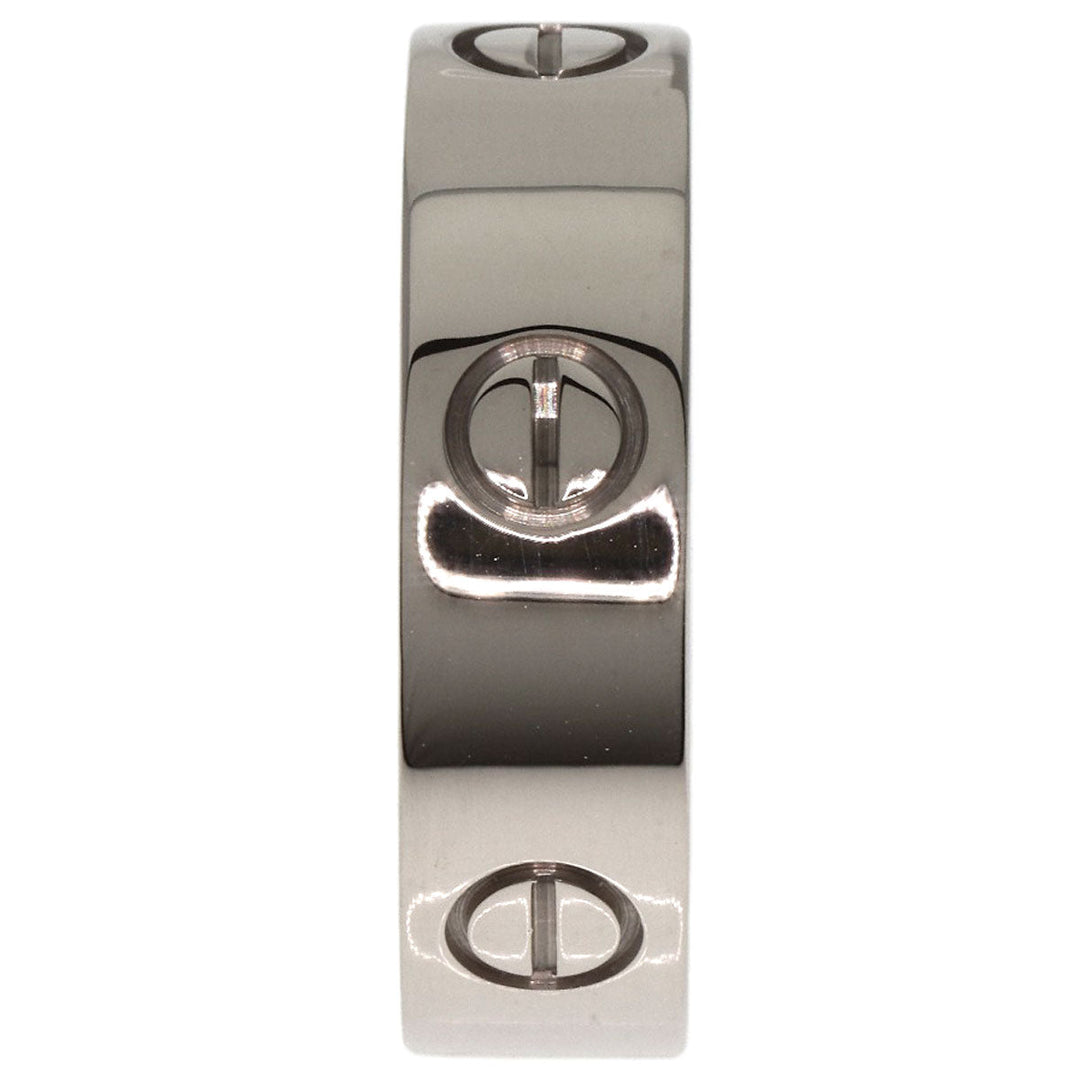 CARTIER Ring K18WG Silver Love Ring #59