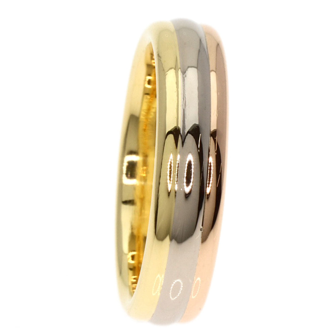 CARTIER Ring K18YG , K18WG , K18PG gold Three colors # 47 Women Used Authentic