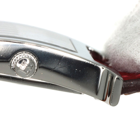 HERMES Watches Quartz HH11.210 Stainless Steel, Leather Silver H watch white dial Women Used Authentic