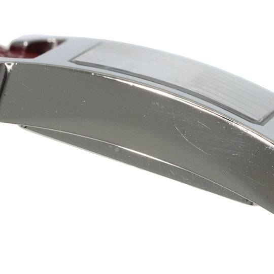 HERMES Watches Quartz HH11.210 Stainless Steel, Leather Silver H watch white dial Women Used Authentic