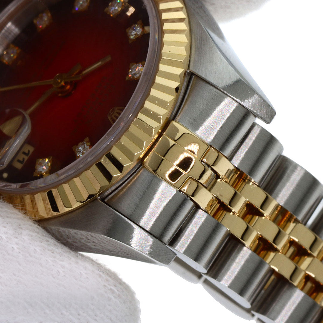 ROLEX Watches Mechanical Automatic 69173G Stainless Steel gold Cherry gradation dial