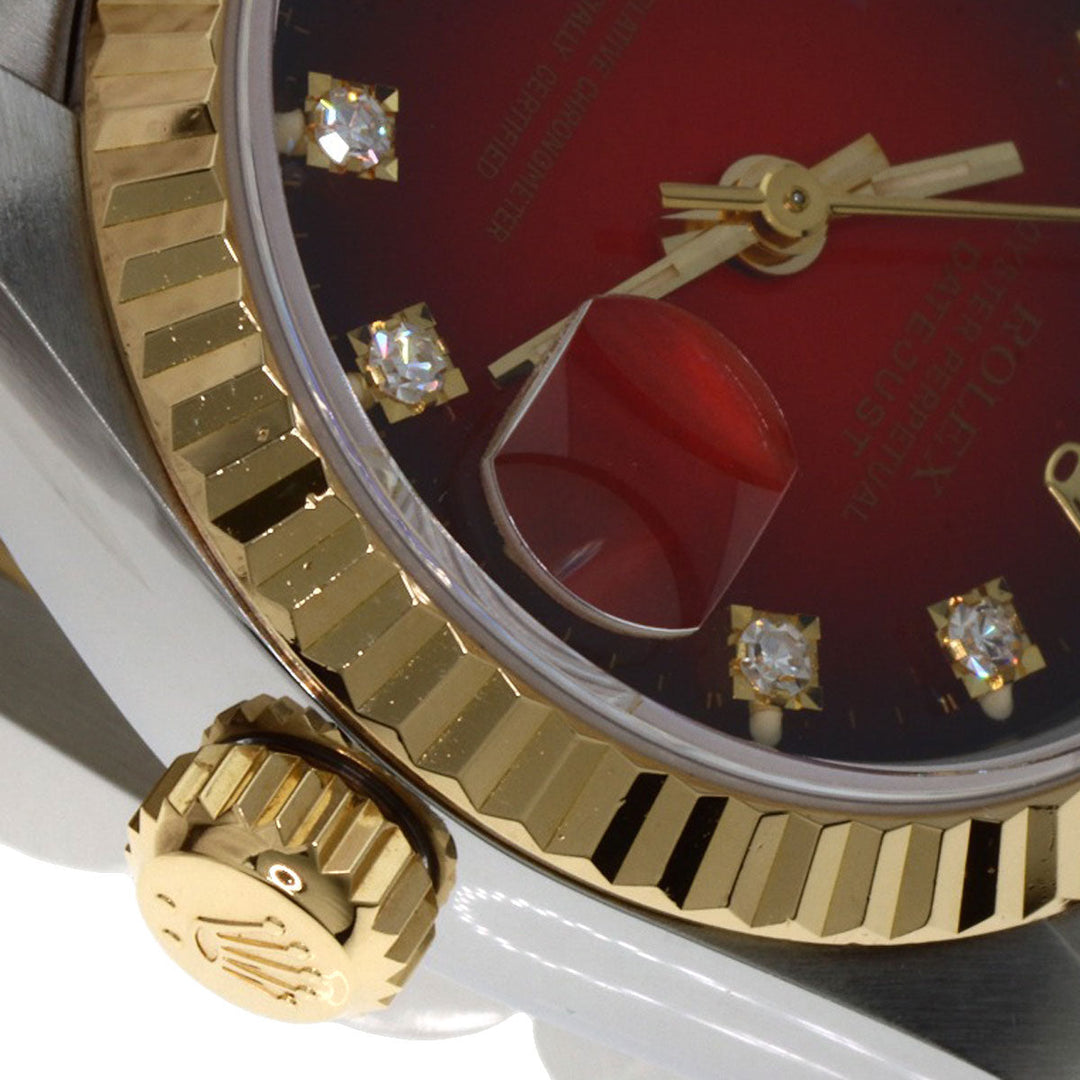 ROLEX Watches Mechanical Automatic 69173G Stainless Steel gold Cherry gradation dial