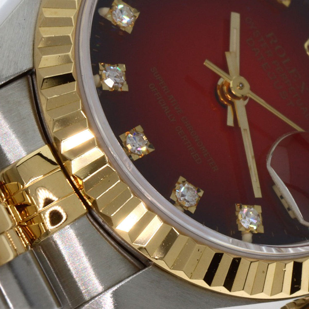 ROLEX Watches Mechanical Automatic 69173G Stainless Steel gold Cherry gradation dial