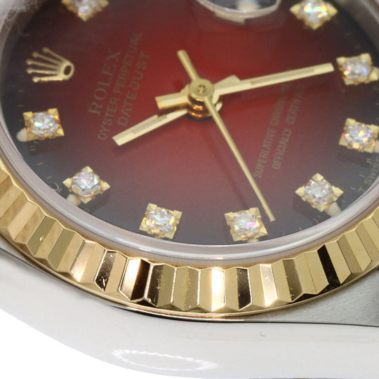 ROLEX Watches Mechanical Automatic 69173G Stainless Steel gold Cherry gradation dial