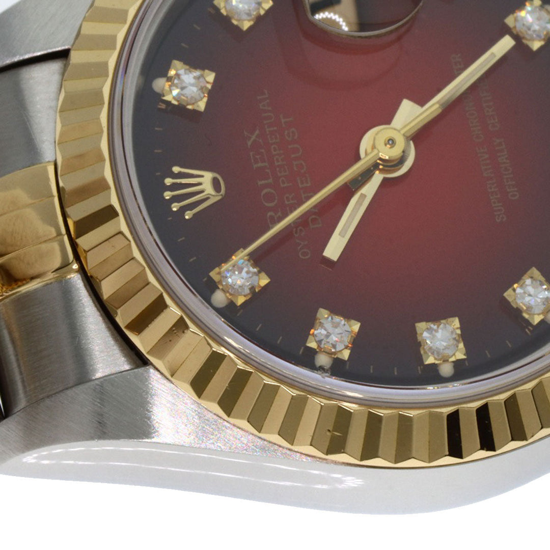 ROLEX Watches Mechanical Automatic 69173G Stainless Steel gold Cherry gradation dial