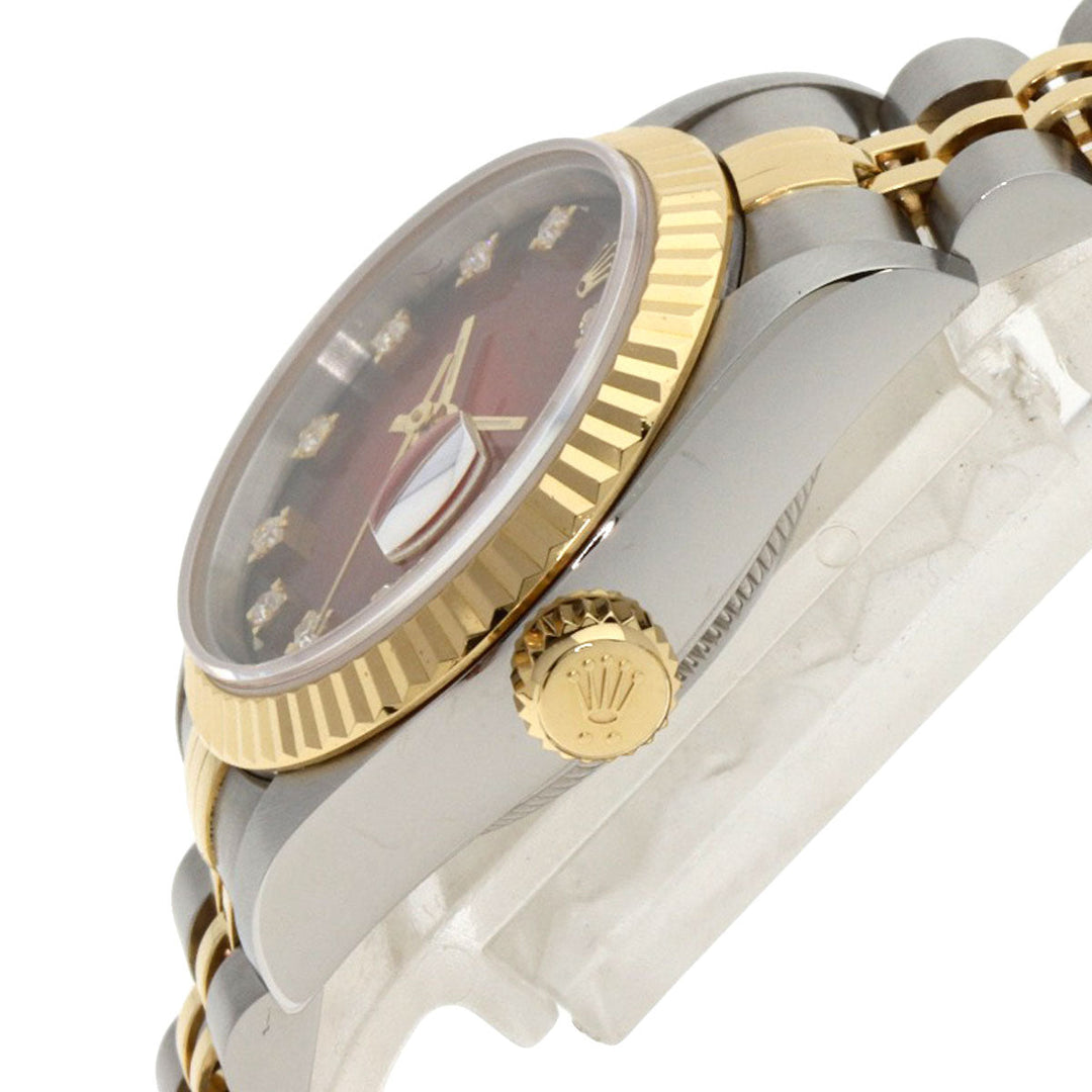 ROLEX Watches Mechanical Automatic 69173G Stainless Steel gold Cherry gradation dial