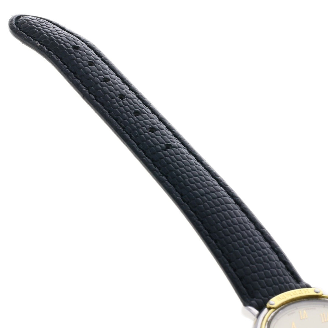 HERMES Watches Quartz combination Silver Meteor Ivory dial