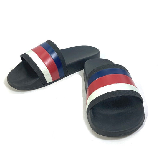 GUCCI Sandals 308234 rubber white Benassi Tricolor color Women 5 Used Authentic