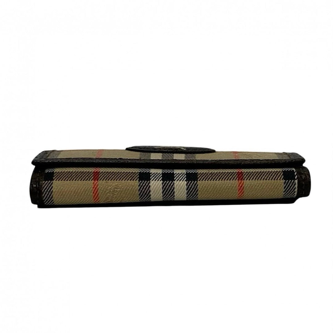 BURBERRY Key case Key holder  leather Brown
