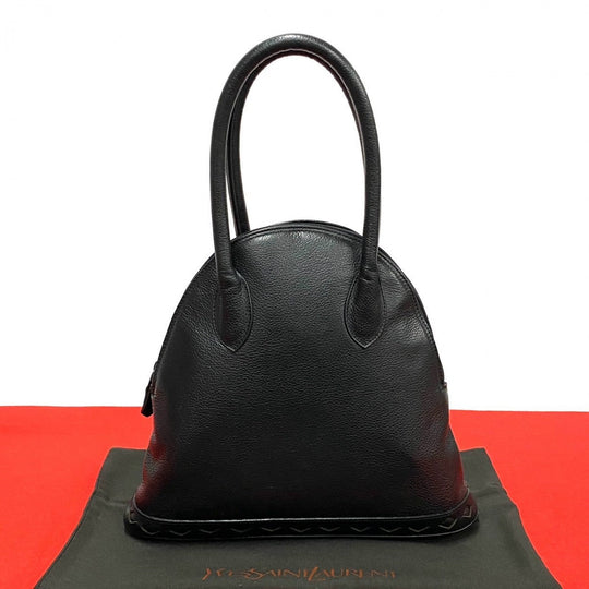 YVES SAINT LAURENT Handbag leather black
