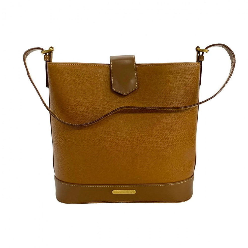 BURBERRY Shoulder Bag leather Brown